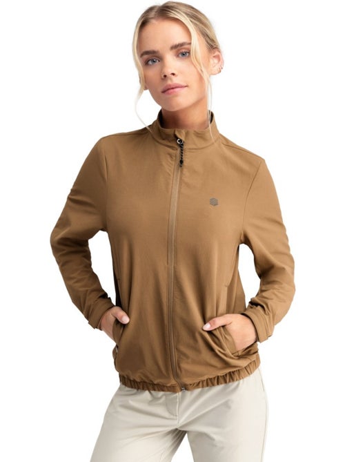 Chaqueta de lluvia golf mujer golf mujer muirfield-w mustard - Kiabi Chaqueta de lluvia golf mujer golf mujer muirfield-w mustard - Kiabi