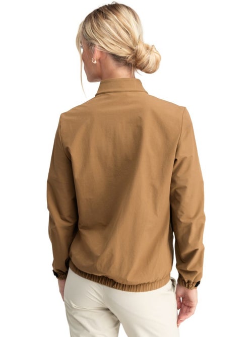 Chaqueta de lluvia golf mujer golf mujer muirfield-w mustard - Kiabi Chaqueta de lluvia golf mujer golf mujer muirfield-w mustard - Kiabi