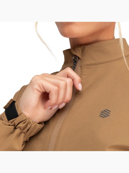 Chaqueta de lluvia golf mujer golf mujer muirfield-w mustard - Kiabi Chaqueta de lluvia golf mujer golf mujer muirfield-w mustard - Kiabi