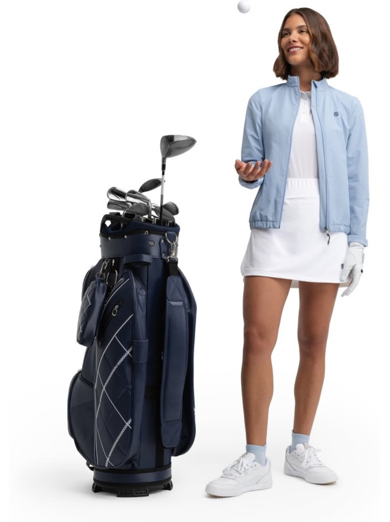 Chaqueta de lluvia golf mujer golf mujer shinn Azul - Kiabi