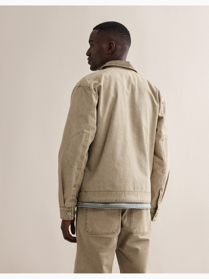 Chaqueta de lona, MO Fashion Beige - Kiabi