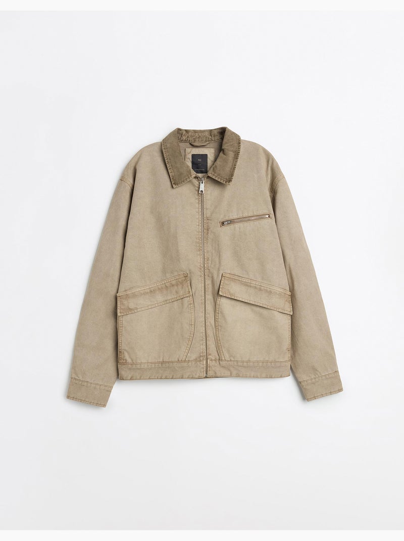 Chaqueta de lona, MO Fashion Beige - Kiabi