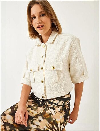 Chaqueta de manga corta mbms lucci