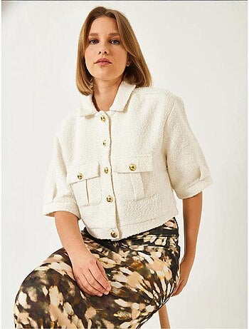 Chaqueta de manga corta mbms lucci