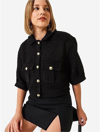 Chaqueta de manga corta mbms lucci