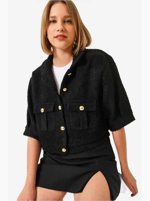 Chaqueta de manga corta mbms lucci - Kiabi Chaqueta de manga corta mbms lucci - Kiabi
