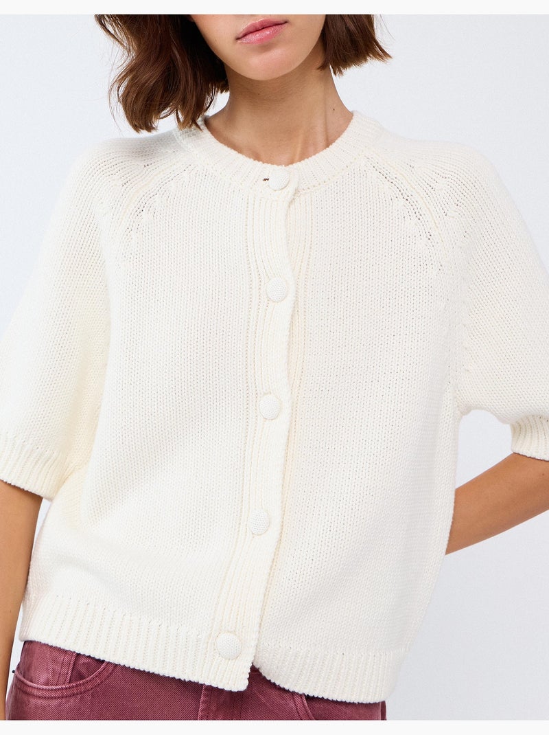 Chaqueta de manga corta, mo fashion Crudo - Kiabi