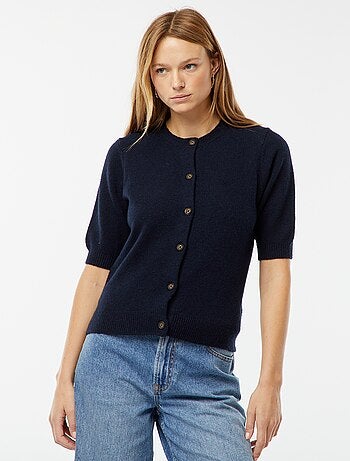 Chaqueta de mezcla de lana