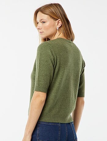 Chaqueta de mezcla de lana