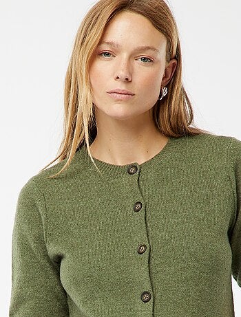 Chaqueta de mezcla de lana