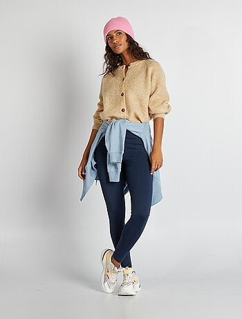 Chaqueta de mezcla de lana y mohair