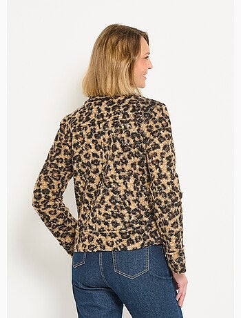 Chaqueta de motociclista con efecto leopardo - AFIBEL