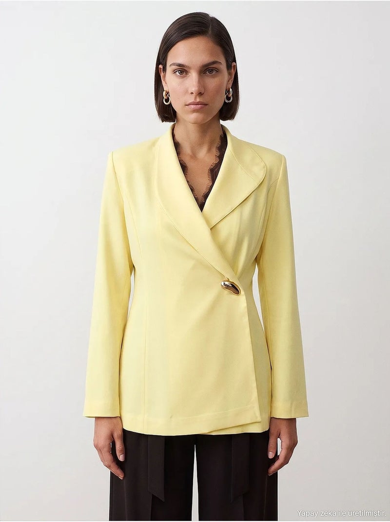 Chaqueta de mujer dilvin Amarillo limón - Kiabi
