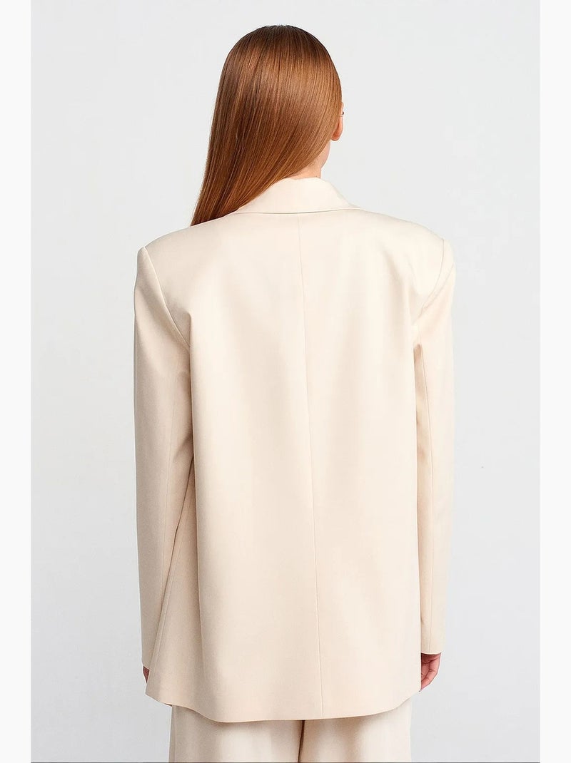 Chaqueta de mujer dilvin Crema - Kiabi