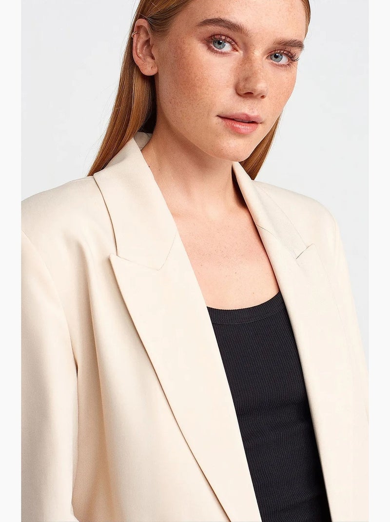 Chaqueta de mujer dilvin Crema - Kiabi