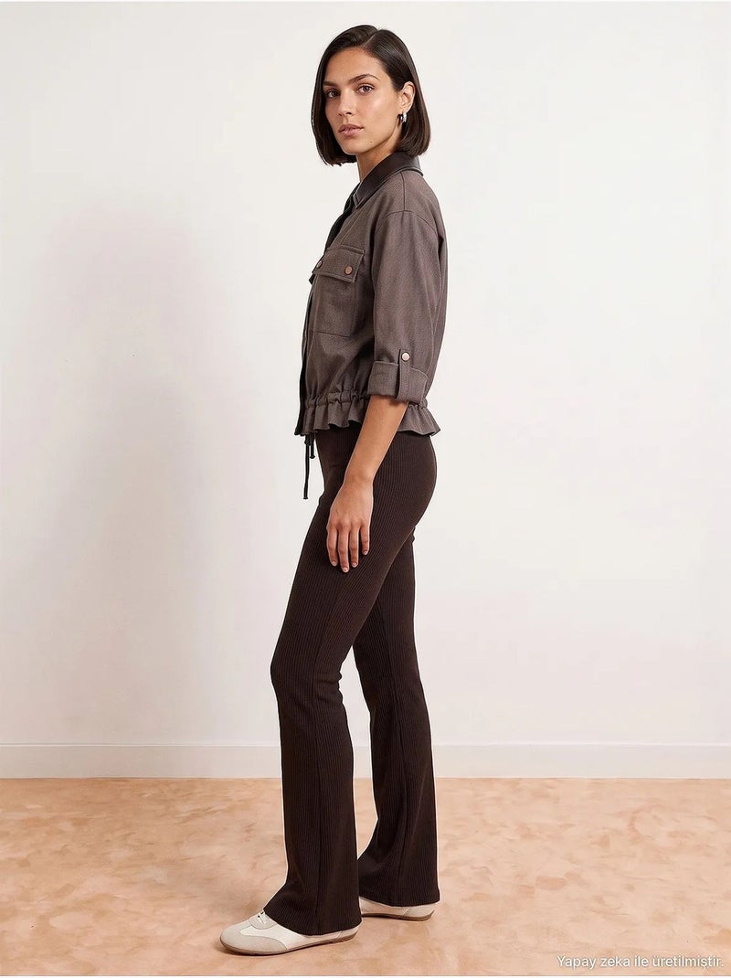 Chaqueta de mujer dilvin Gris negro - Kiabi