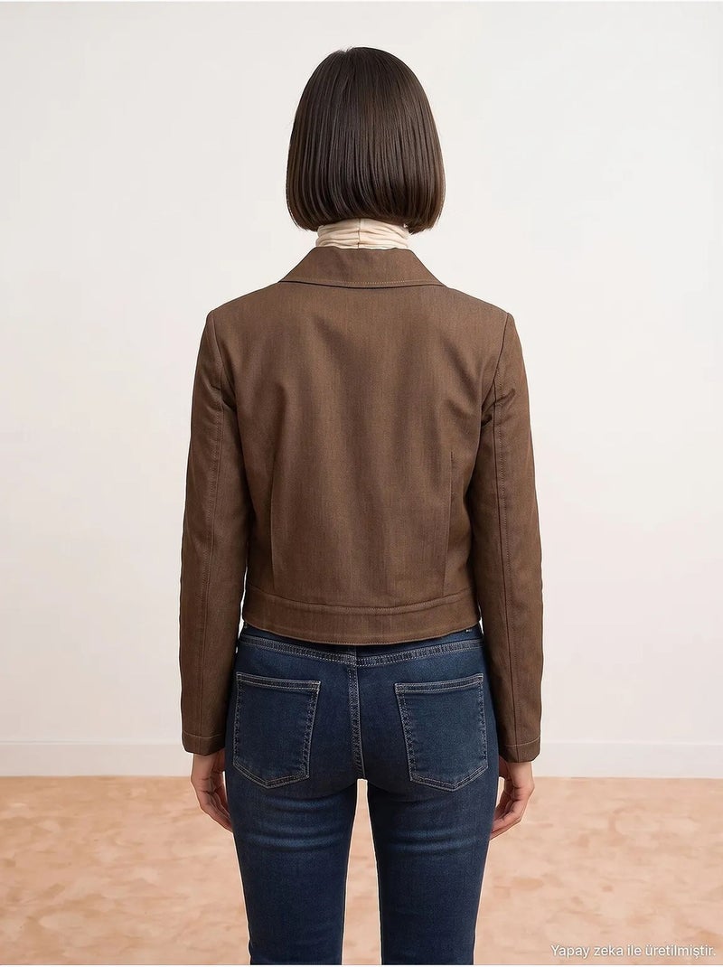 Chaqueta de mujer dilvin Marrón - Kiabi