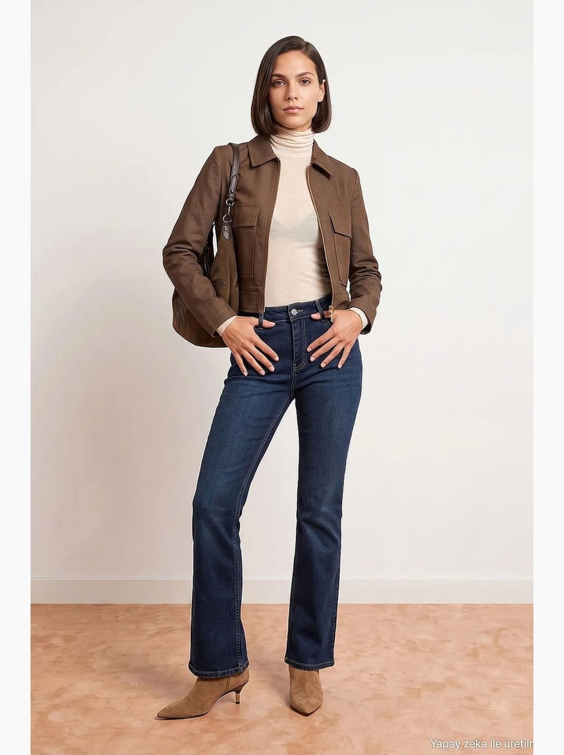 Chaqueta de mujer dilvin Marrón - Kiabi