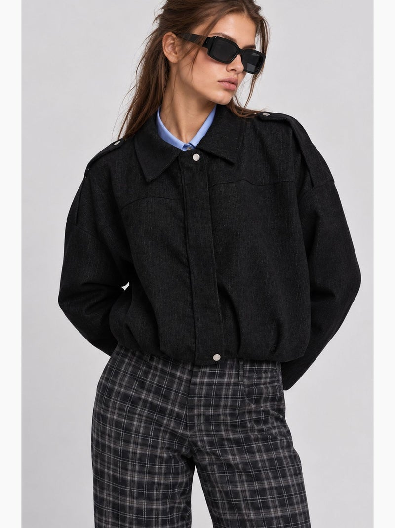 Chaqueta de mujer istanbul Negro - Kiabi