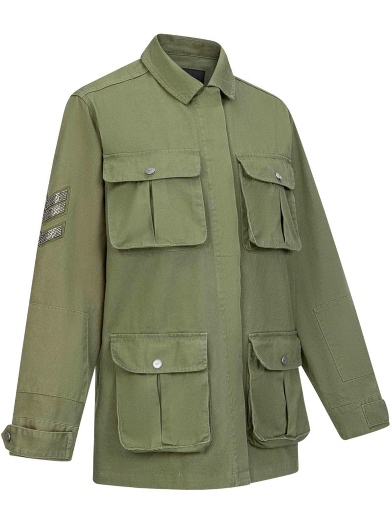 Chaqueta de Mujer Kaporal Verde caqui claro - Kiabi