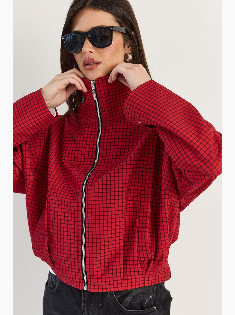 Chaqueta de mujer lucci Rojo - Kiabi