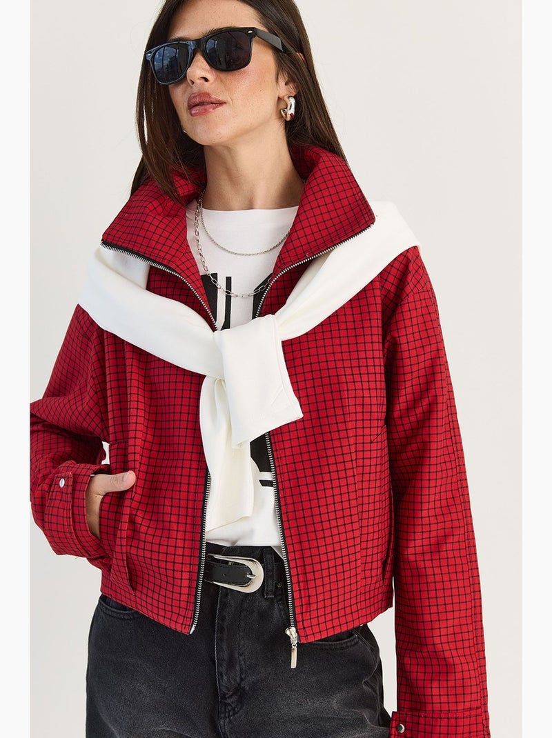 Chaqueta de mujer lucci Rojo - Kiabi