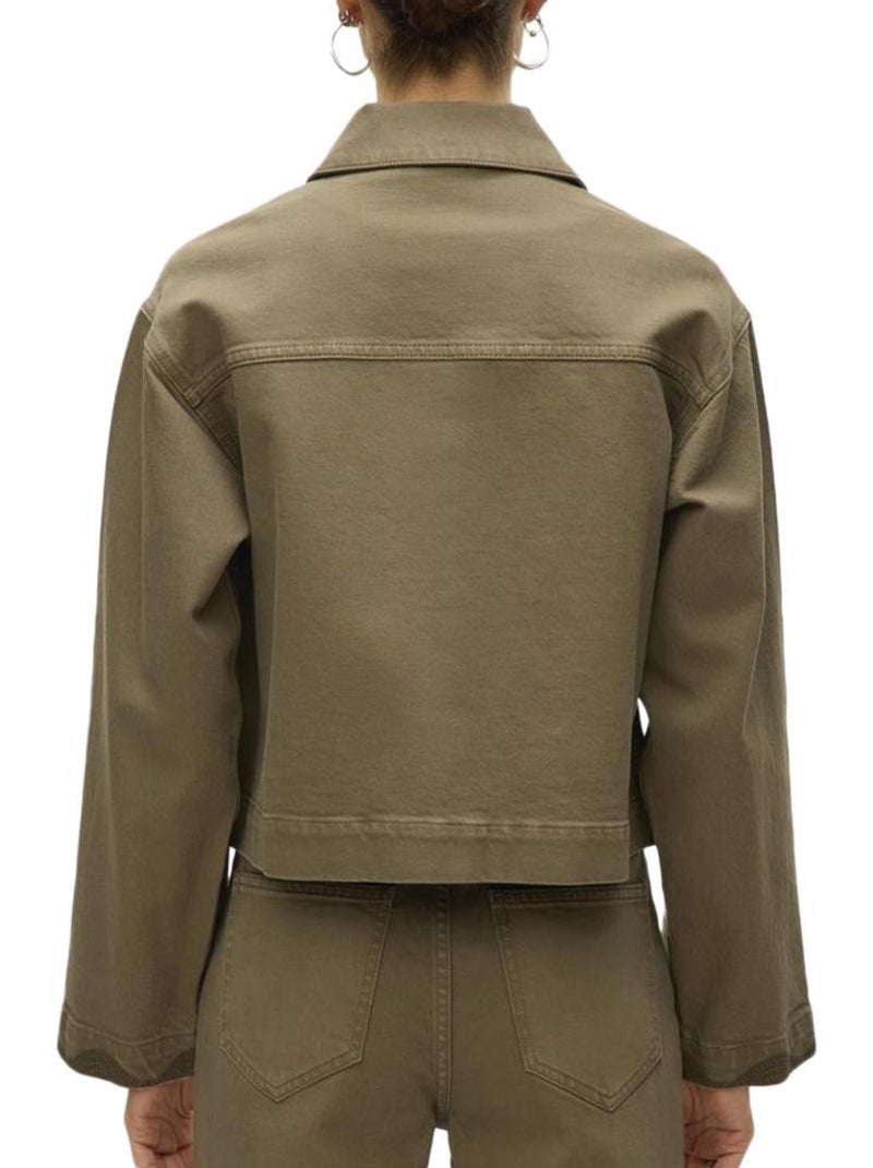 Chaqueta de mujer Vero Moda Mtylla Caqui - Kiabi