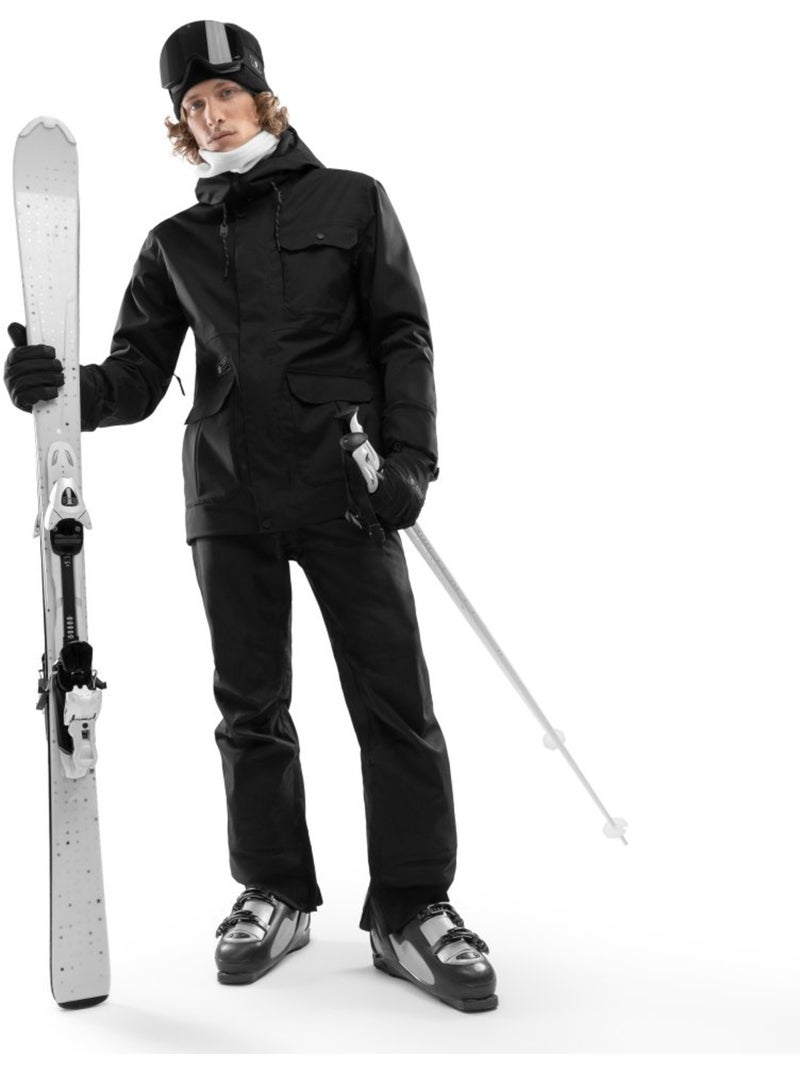 Chaqueta de nieve premium de hombre esquí y nieve hombre srx edgewood Negro - Kiabi