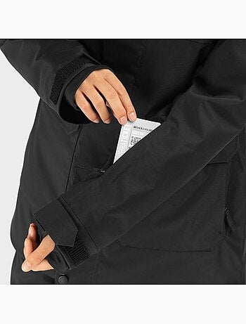 Chaqueta de nieve premium de mujer esquí y nieve mujer srx gstaad
