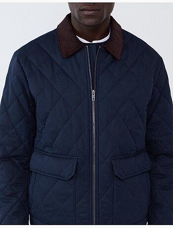 Chaqueta de pana con cuello, mo fashion