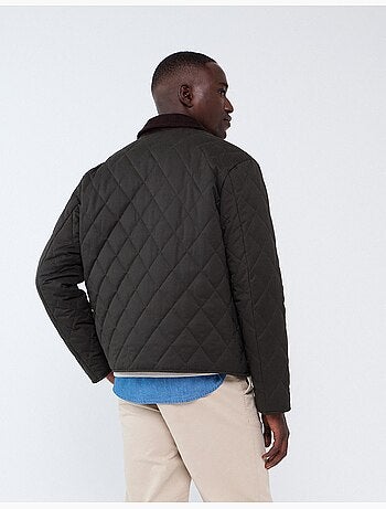 Chaqueta de pana con cuello, mo fashion