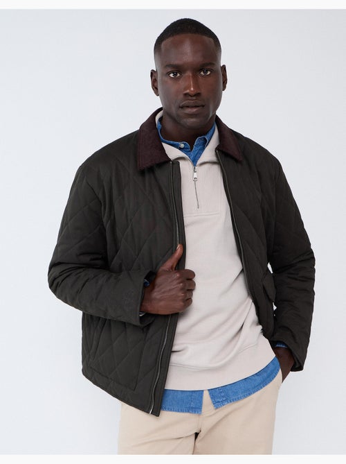 Chaqueta de pana con cuello, mo fashion - Kiabi Chaqueta de pana con cuello, mo fashion - Kiabi