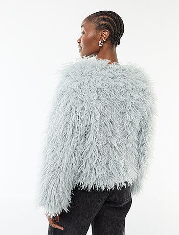 Chaqueta de piel sintética