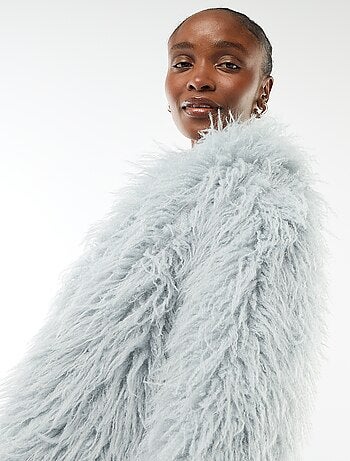 Chaqueta de piel sintética