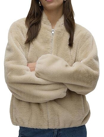 Chaqueta de Pelo Sintético Vero Moda para Mujer