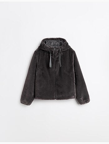 Chaqueta de piel sintética, MO Fashion
