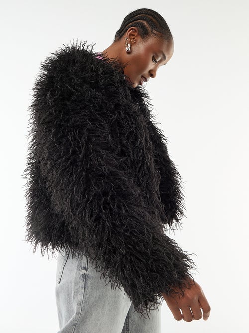 Chaqueta de piel sintética - Kiabi