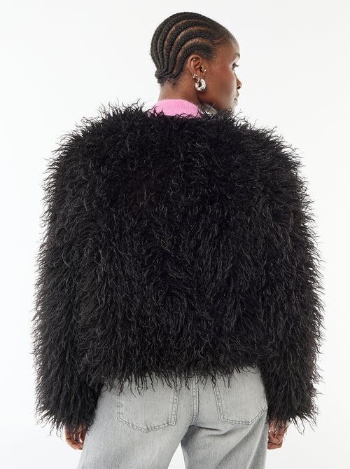 Chaqueta de piel sintética - Kiabi