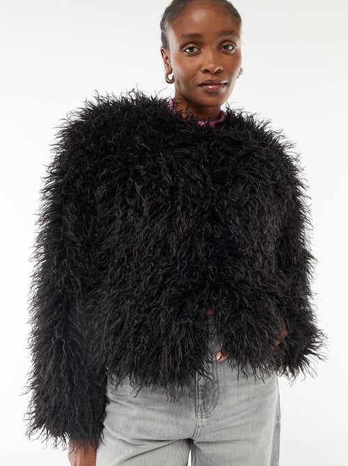 Chaqueta de piel sintética - Kiabi