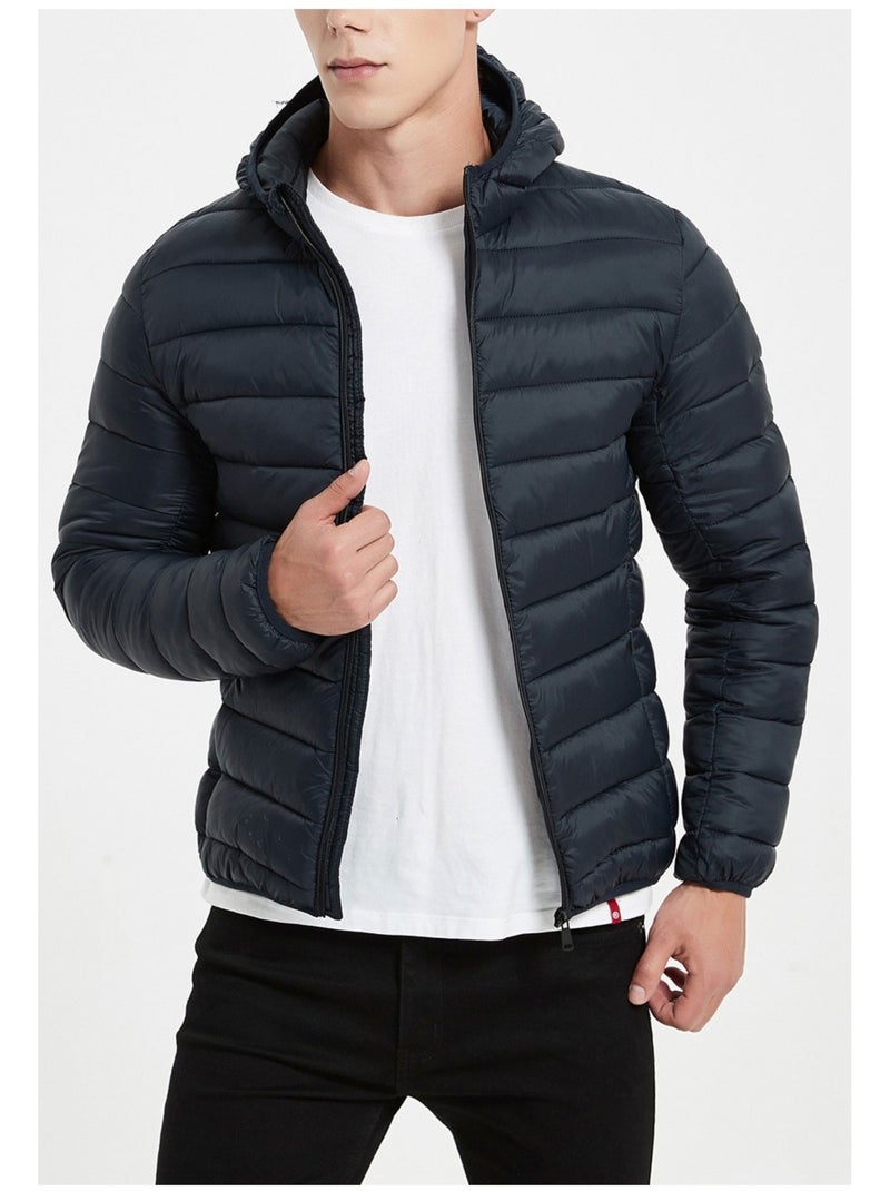 Chaqueta de pluma Kebello Azul marino - Kiabi