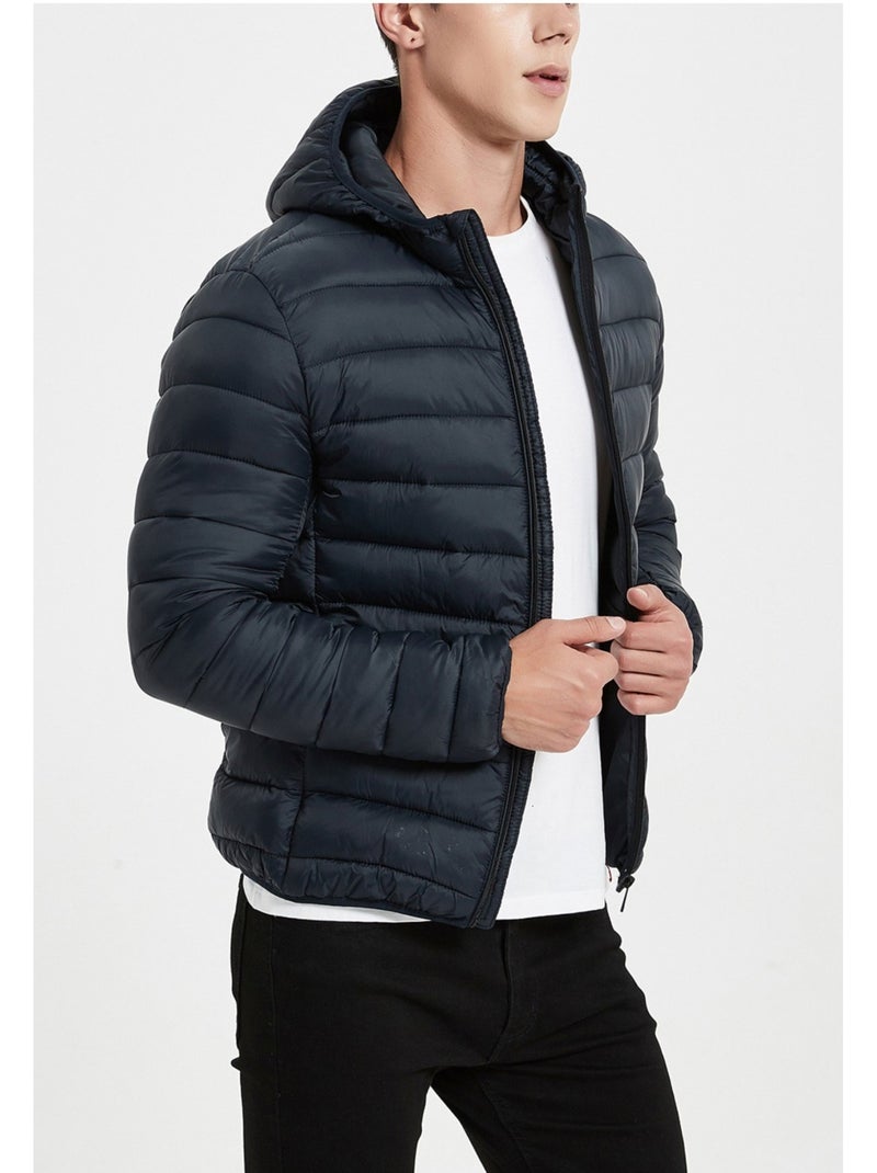 Chaqueta de pluma Kebello Azul marino - Kiabi