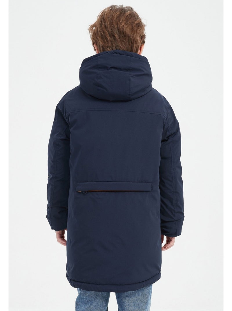 Chaqueta de pluma kebello Azul marino - Kiabi