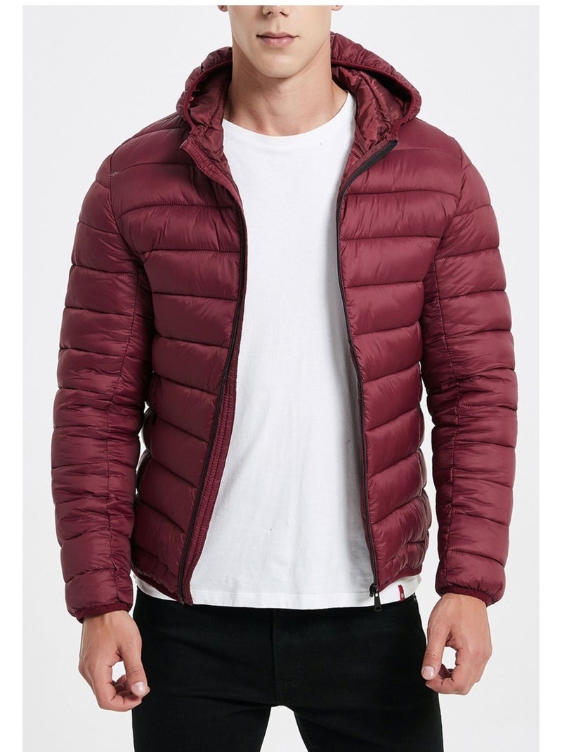 Chaqueta de pluma Kebello Burdeos - Kiabi