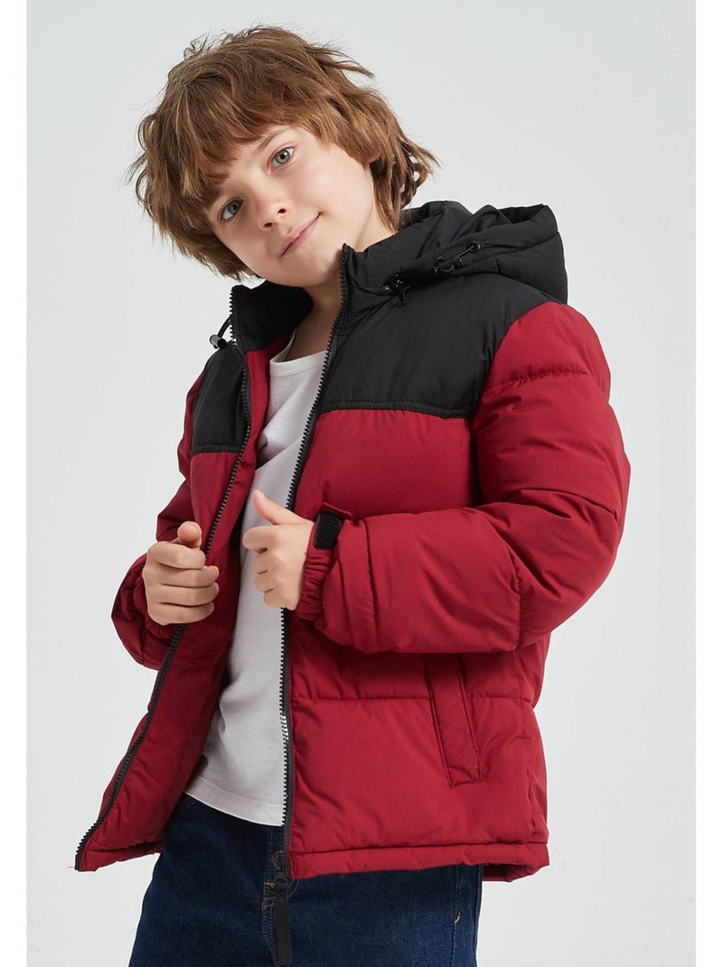 Chaqueta de pluma Kebello Burdeos - Kiabi