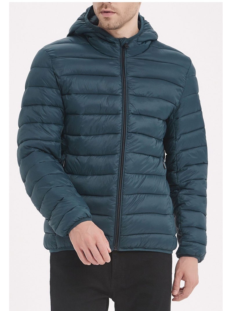 Chaqueta de pluma Kebello Caqui - Kiabi