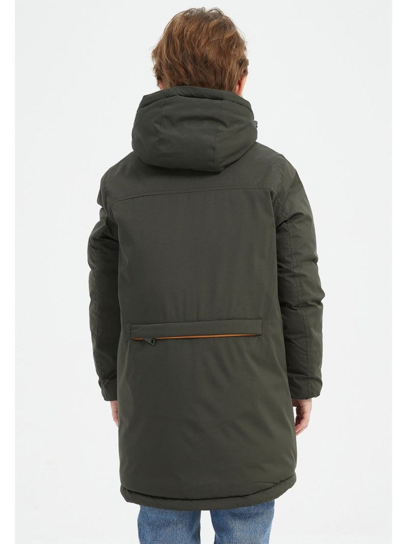 Chaqueta de pluma kebello Caqui - Kiabi