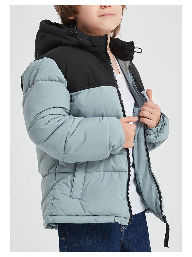 Chaqueta de pluma Kebello Gris - Kiabi