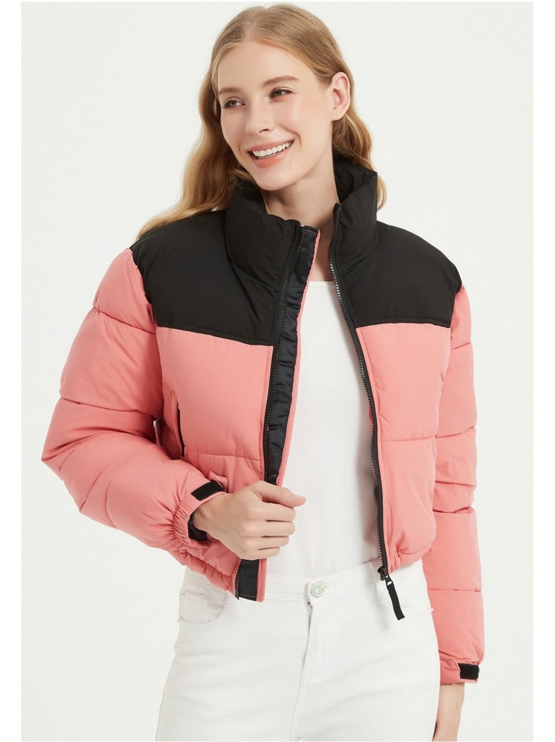 Chaqueta de pluma Kebello Rosa - Kiabi