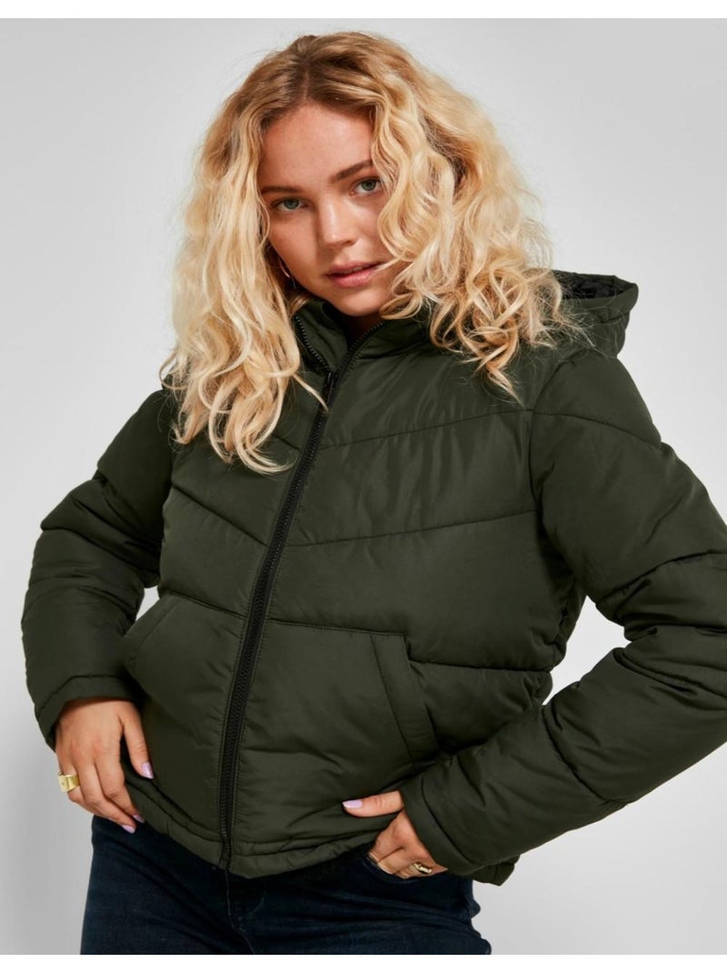 Chaqueta de pluma Noisy May Verde - Kiabi