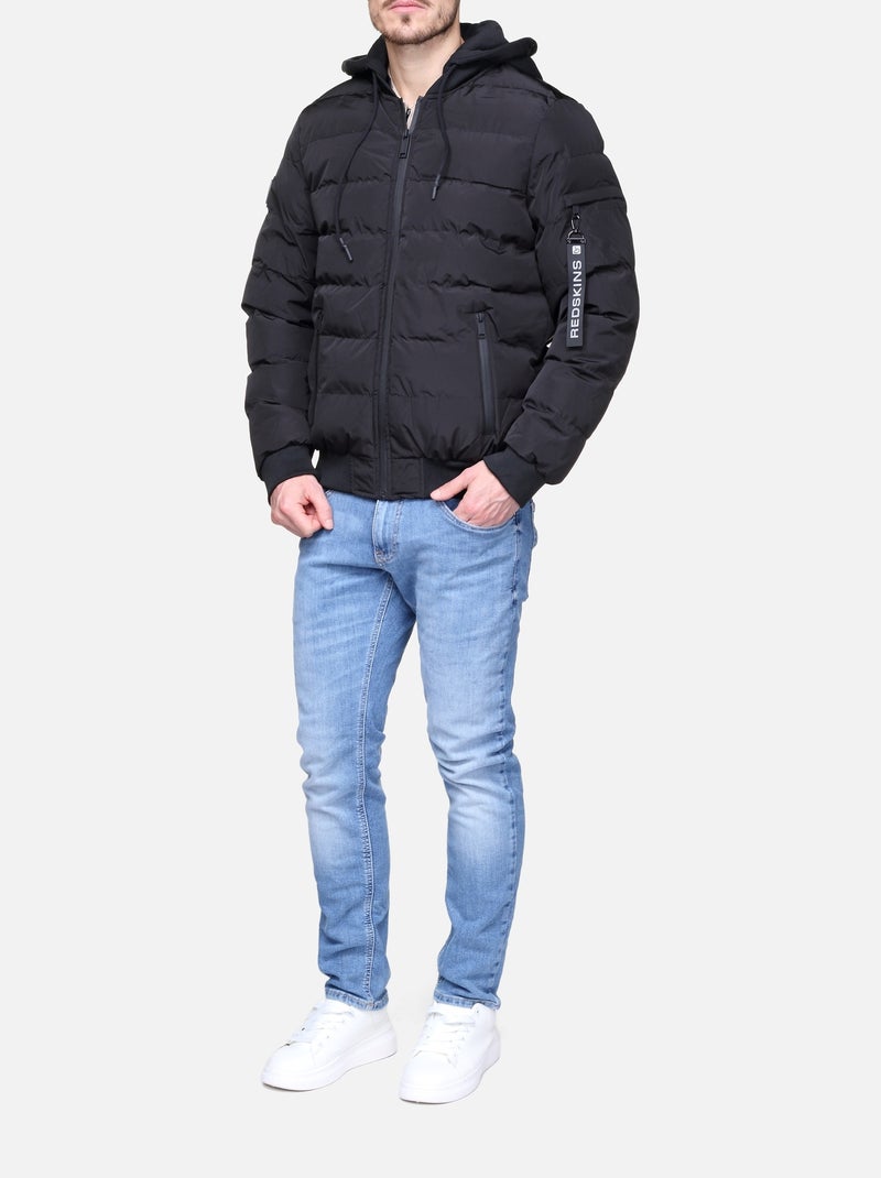 Chaqueta de pluma para ponerse - Redskins Negro - Kiabi